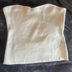 Reformation strapless top